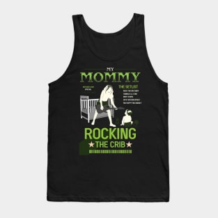 mothers day mommy rocking the crib retro 04 Tank Top